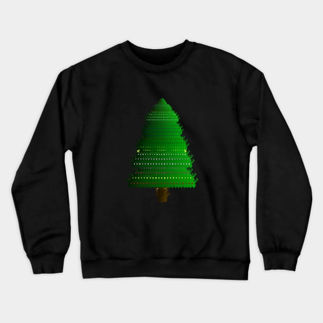 A deer old Christmas tree. An Xmas tree made from deer/stag heads Crewneck Sweatshirt by ownedandloved